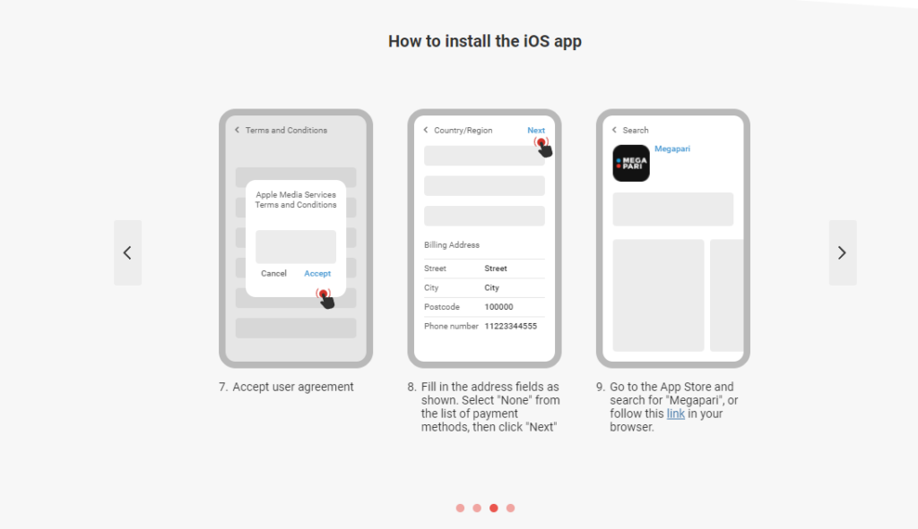 How to install Megapari IOS app -3